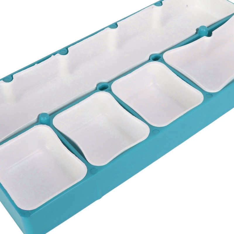Watch Parts Storage Box Stackable 5 Compartments Acrylic Rubber Watch