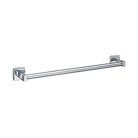 Bobrick B-674 x 24 Towel Bar, 18 Gauge Bright Polished Stainless Steel - 24"
