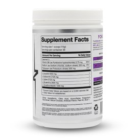 IRONWRX BCAA Powder | Grape Flavor | 30 SERVINGS | Zero Sugar | 2:1:1 Leucine, Valine, and Isoleucine Ratio with Citrulline Malate and L-Glutamine | Muscle Growth, Recovery, and Soreness Support