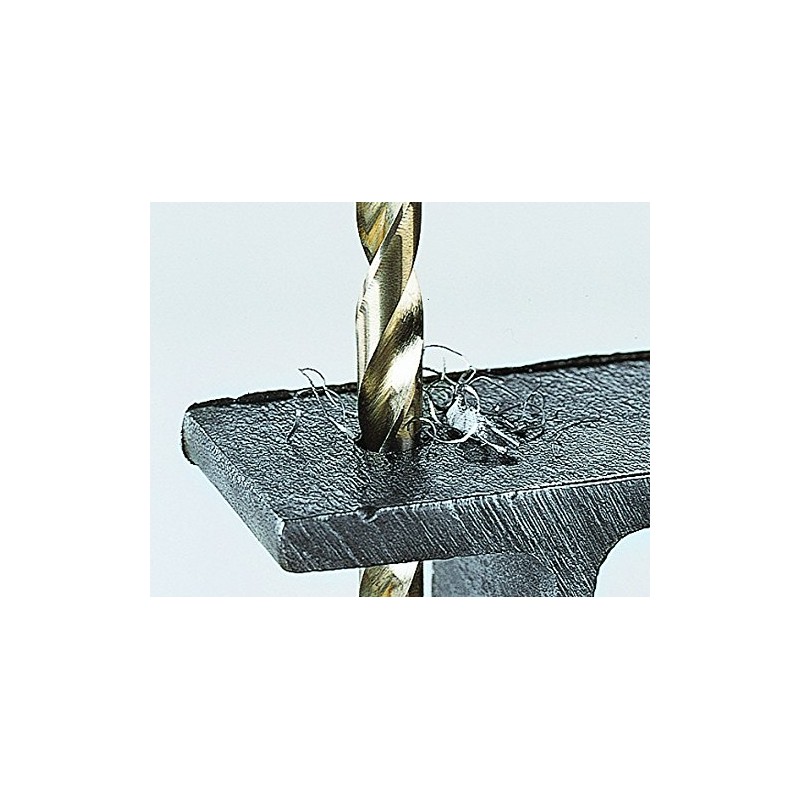 wolfcraft HSS Metal Drill Bit Set, 6 Pcs., Ground I