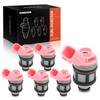 A-Premium Set of 6 Fuel Injectors Compatible with Nissan Frontier