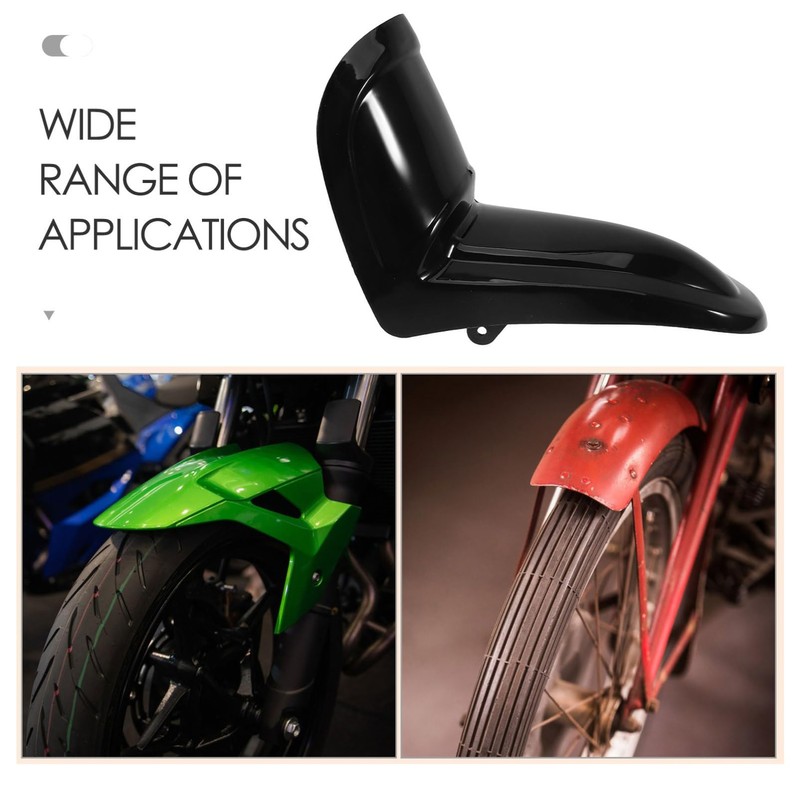 Mobestech Motorcycle Front Mudguard Splash Guard Durable Wear-resistant Easy Installation