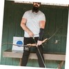BESPORTBLE 3pcs Fashion Pu Leather Archery Arm Guard Safe Strap