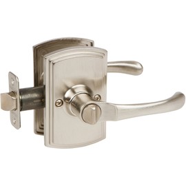 Delaney Hardware 502T-AR-US15-Privacy Artino Lever Privacy, Satin Nickel