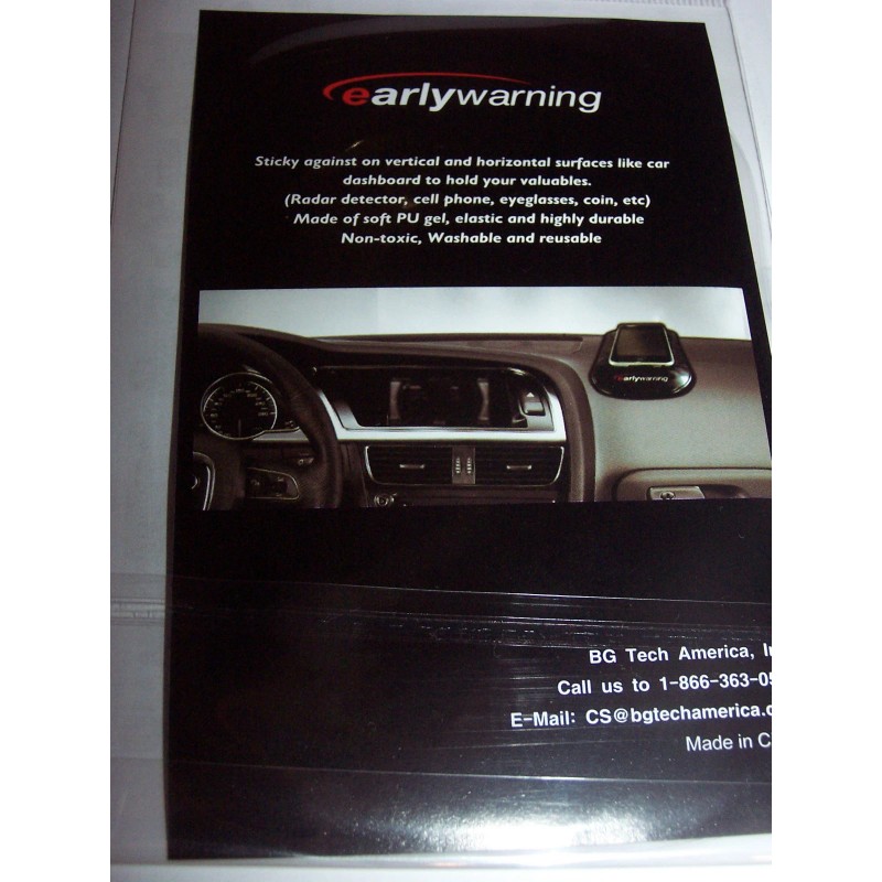 EARLY WARNING™ ANTI-SLIP PAD-Qty 2