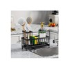 Stainless Steel Rustproof Self Draining Kitchen Sink Caddy Organiser with