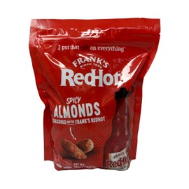 Frank's RedHot Spicy Almonds - Seasoned with Frank's RedHot - 30 Ounces