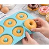 6-Hole Silicone Donut Mold for Home Baking – Non-Stick Reusable