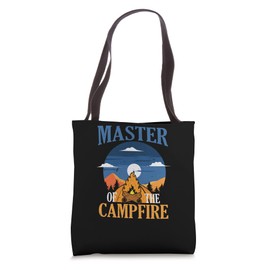 Master of the Campfire Wilderness Glamping Campfire Nature Tote Bag