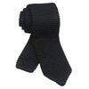 Men's Pointed Knit Tie Necktie Woven Silk Skinny Tie Slim