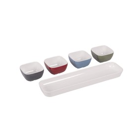 Bo-Camp Melamine Snack Set, Multi-Colour, One Size