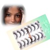 False Eyelashes Cat Eye Strip Lashes Invisible Band eyelashes for