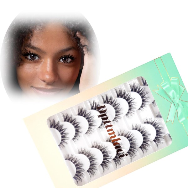False Eyelashes Cat Eye Strip Lashes Invisible Band eyelashes for