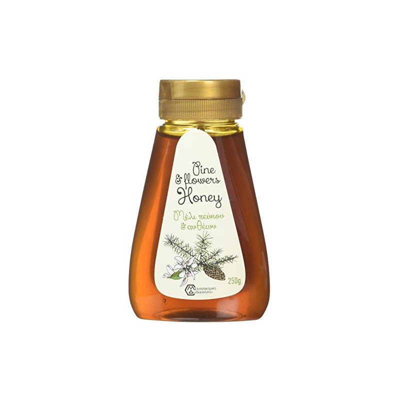 Melissokomiki Dodecanesse Squeeze Pet Pine and Flowers Honey 250 g
