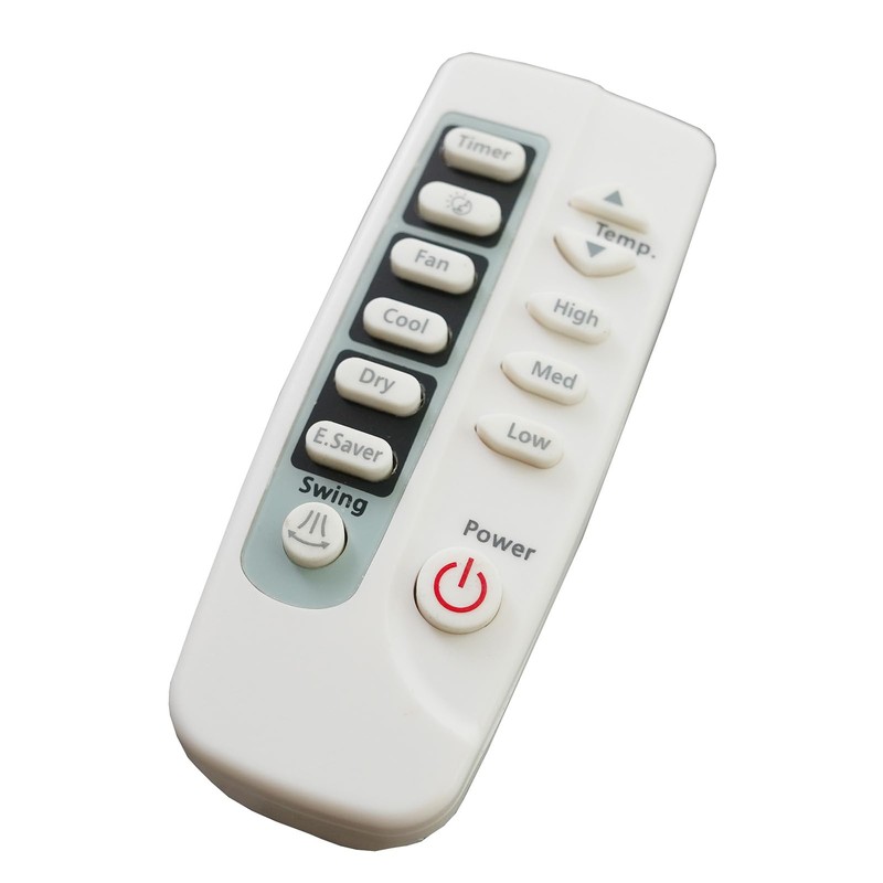 Replacement Remote Control Compatible for GE Air Conditioner ARC-715 ARC-767