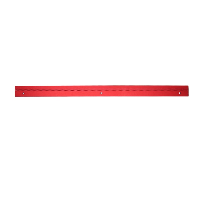 400mm Woodworking Hole Scribing Ruler Aluminum Alloy 360° Rotating Line