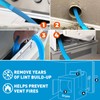 Dryer Vent Cleaner Kit, Lint Remover, Vacuum Attachment Brush &