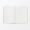 MUJI 848545 2026 B6 Vertical Schedule Book, Starts December 2025,