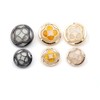5 PCS Hollow Out Metal Round Sweater Buttons for Clothes
