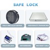 Electronic Safe Lock Replacement Keypad with Solenoid Lock, Gun Safe