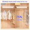 Hanging Space Bags Vacuum Storage Bags for Clothes, Dress, Winter