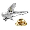 Pewter Owl Pin Lapel Pin Pin204, pewter