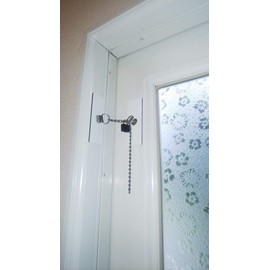 Just stick! Super strong door & universal key (comes with a peking key)