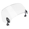 Motorcycle Windscreen Adjustable Clip On Windshield Universal Wind Deflector for