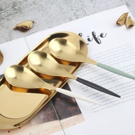 (10x10) Mont Blanc Eiffel Gold Udon Spoon / (텐바이텐)몽블랑 에펠 골드 우동 숟가락