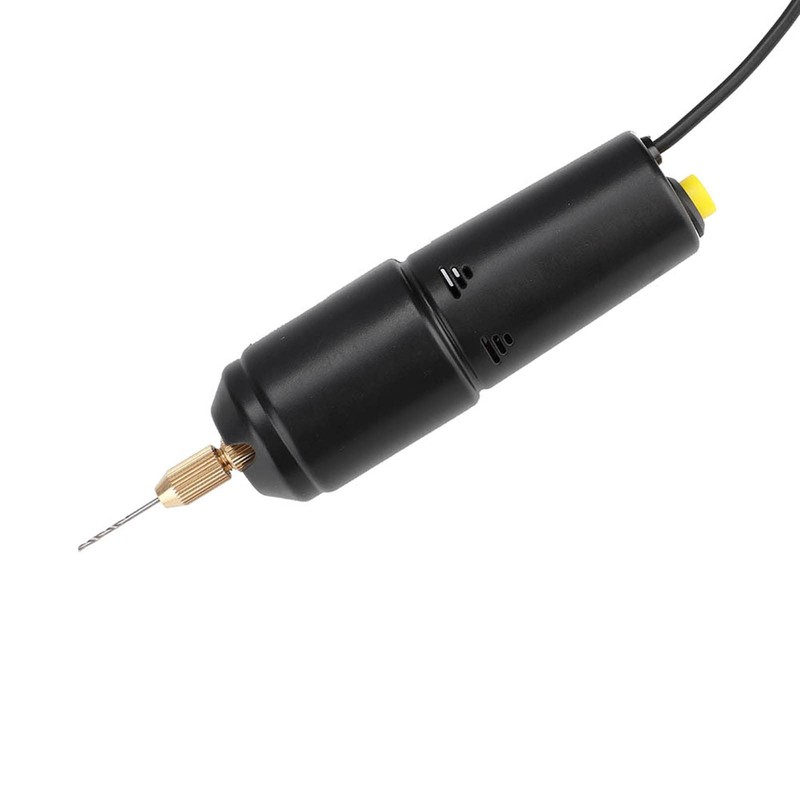 PORTABLE SMALL ELECTRIC DRILLS MINI HANDHELD USB DRILL WITH 3PC