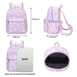 YiXiamo Cute mini tiny small lightweight water repellent pack bag backpack for grils children and adult (daisy2)