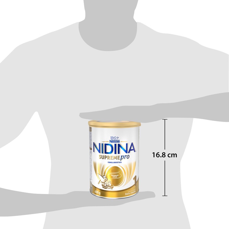 NIDINA SUPREMEpro 1 Latte per Lattanti Polvere dalla nascita, Latta