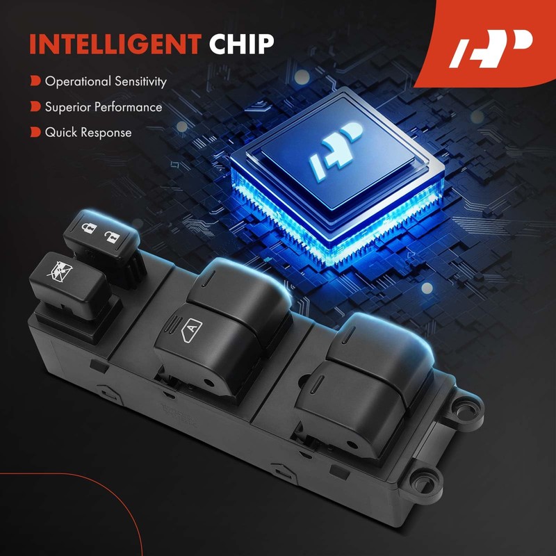 A-Premium Master Power Window Switch Compatible with Subaru Outback 2010-2012,