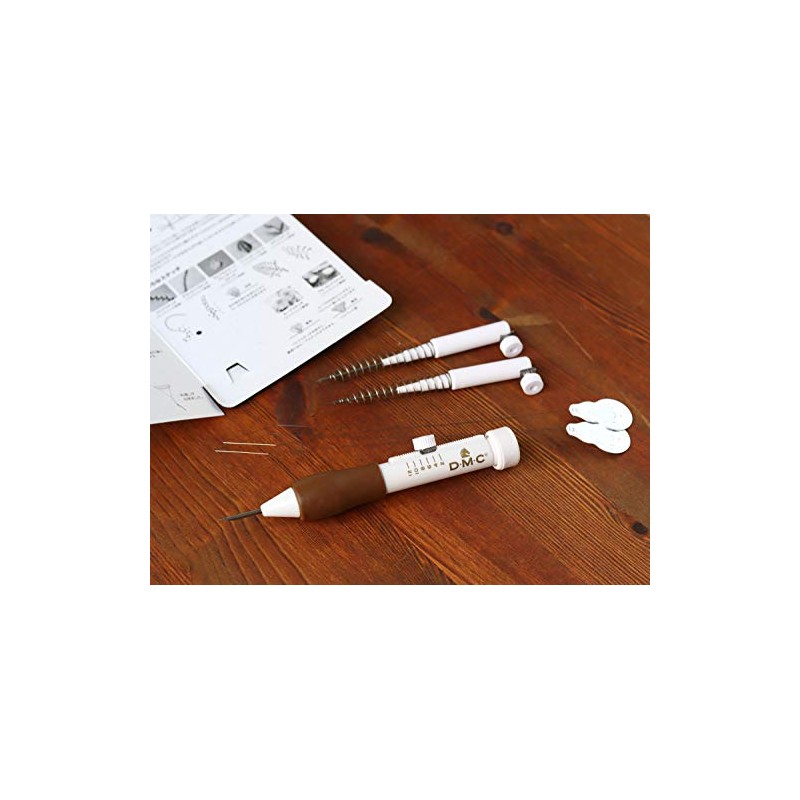 DMC Punch Needle Pen Set with Loop Adjustment Scale JPTU2020,