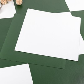 Peel and Stick Floor Tile Waterproof, Vinyl Flooring Green Easy to Paste, Peel and Stick Flooring Suit for Bathroom,Kitchen (10 PCS, Green and White,12inX12in)