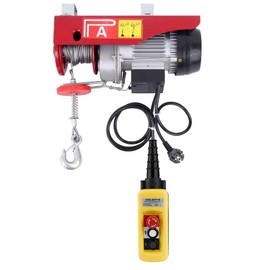 Ailao Hoist Push Button Switch, Hoist Control Crane Chain Hoist Push 3 Button Hoist Switch, Lifting Pendant Controller with Emergency Stop