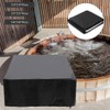UV Resistant Heavy Duty Hot Tub Cover - Durable Square