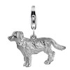 Nenalina Golden Retriever 713170-000 Carabiner Charm Pendant for Charm Bracelet