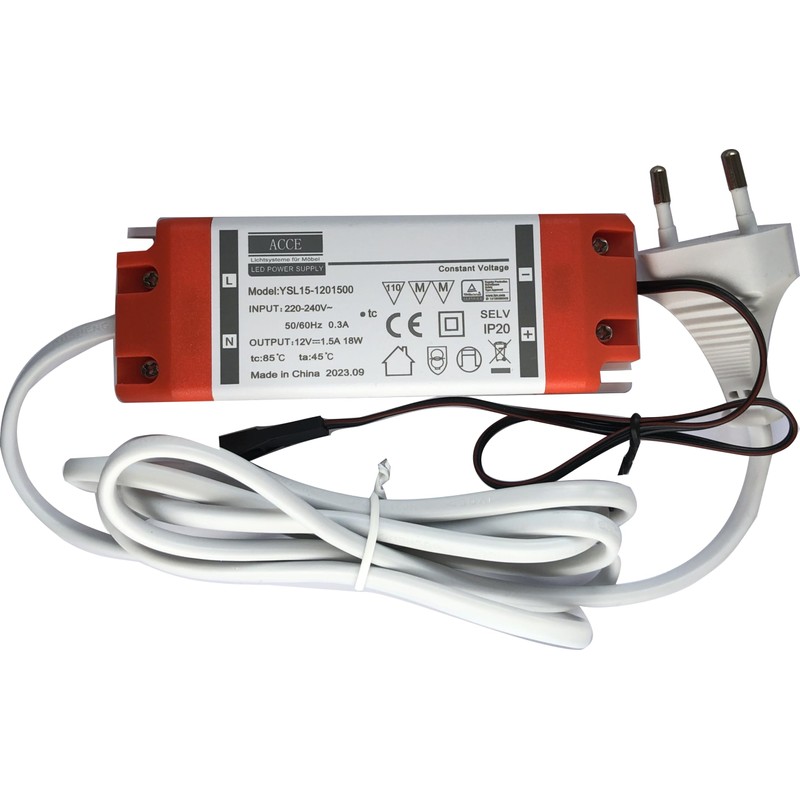 ACCE Aluminium under-unit lights, kitchen, furniture cabinet lights, supper thin,