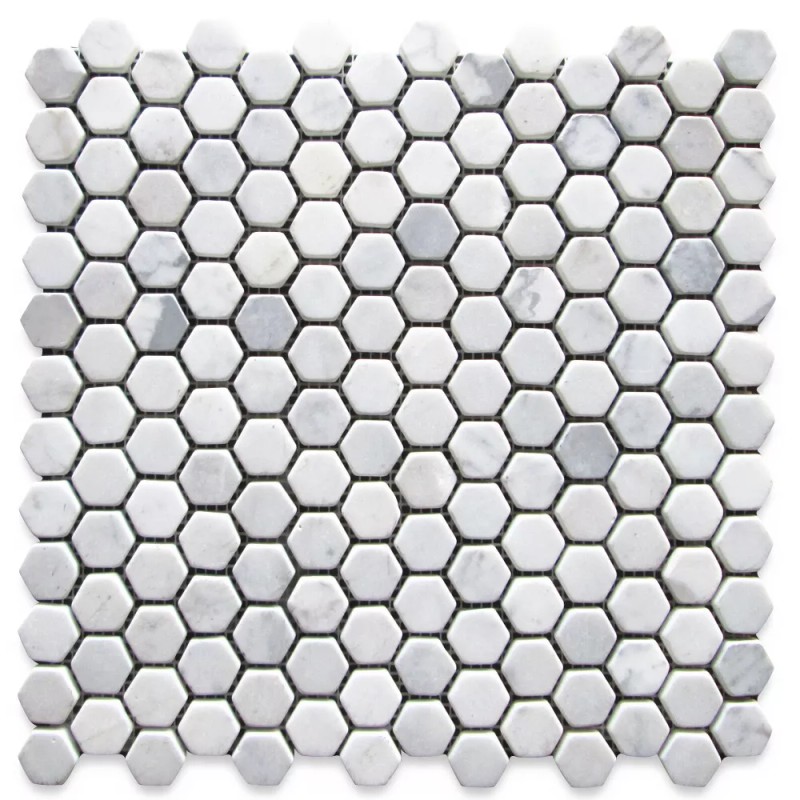 Stone Center Online C31XT Shower Floor Tile Non Slip Carrara