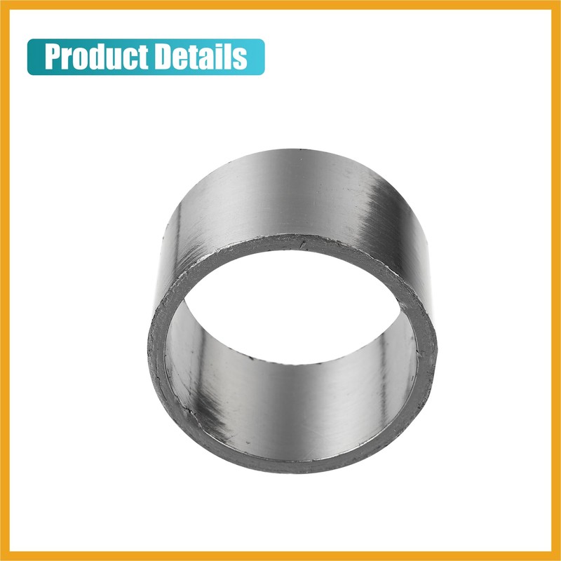 Partuto 45mm ID 52 mm OD Motorcycle Exhaust Muffler Pipe