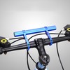 Fkereg Bicycle Handlebar Extender, 20cm Double Clamp Mount Handle Bar