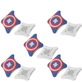 BibUp Magnetic RaceBib Fixing System (Cap America)