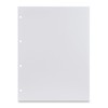 Photo Card 23.3 x 31 cm Perforated 25 Sheets White