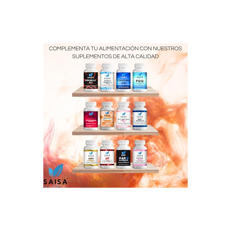 SAISA HERBAL Citrato de Potasio 100% Puro, 120 Cápsulas |