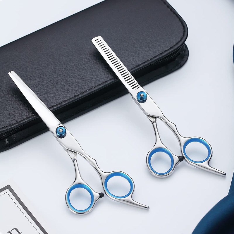 Kyraton Hair Cutting Scissors 2 Pack Professional Thinning Scissors for