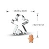 WJSYSHOP Gingerbread Man Cookie Cutter - A