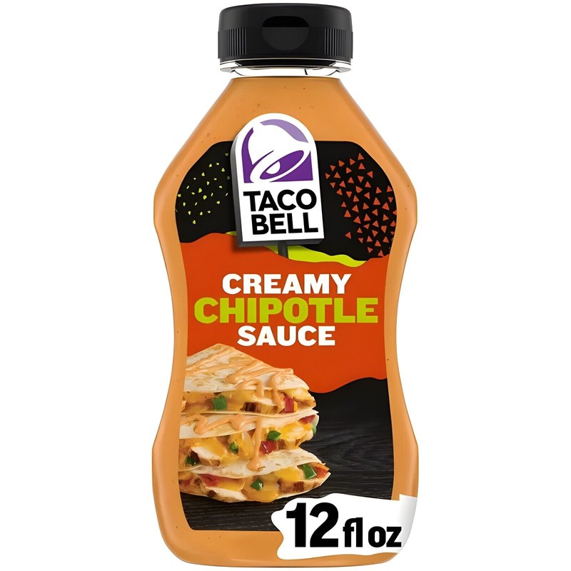 Taco Bell Creamy Chipotle Sauce, 12 fl. oz. Bottle