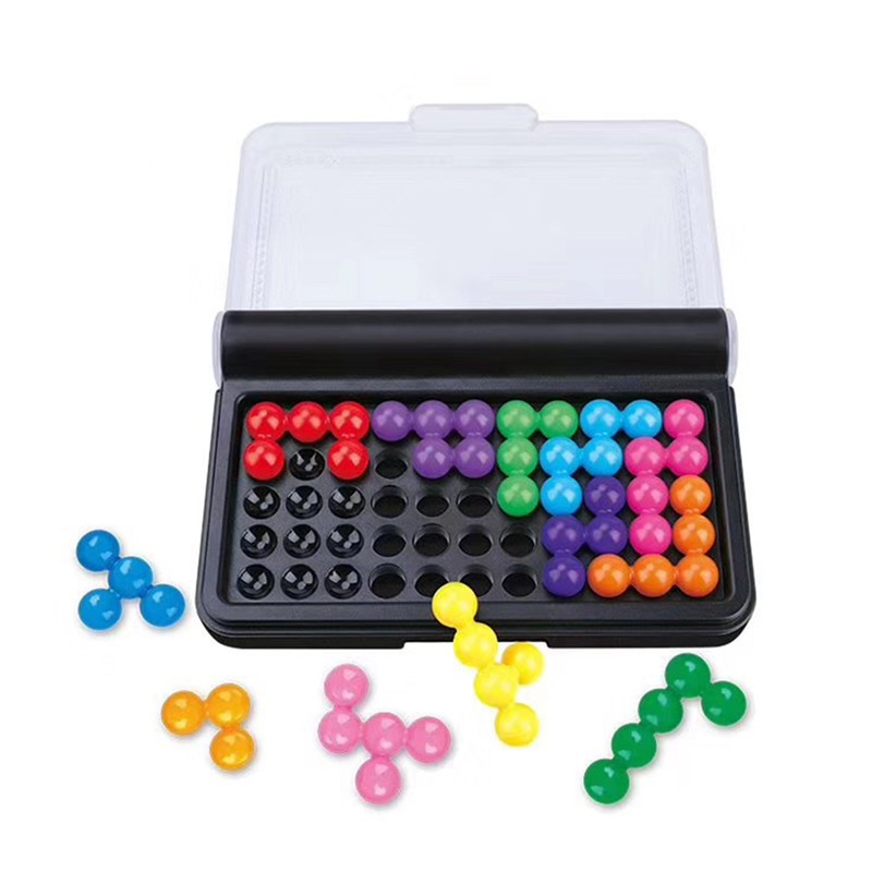 120 Fun Challenges Fit Bead Plate IQ Logical Mind 3D