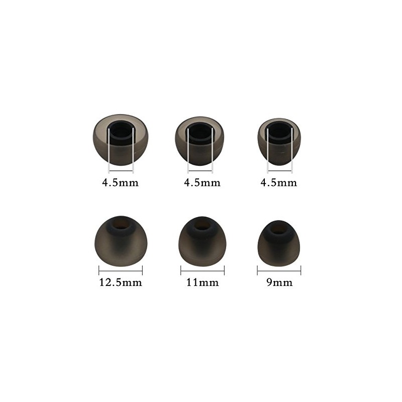 ALXCD Ear Tip for Jay Bird X3 Earphone, Large Size
